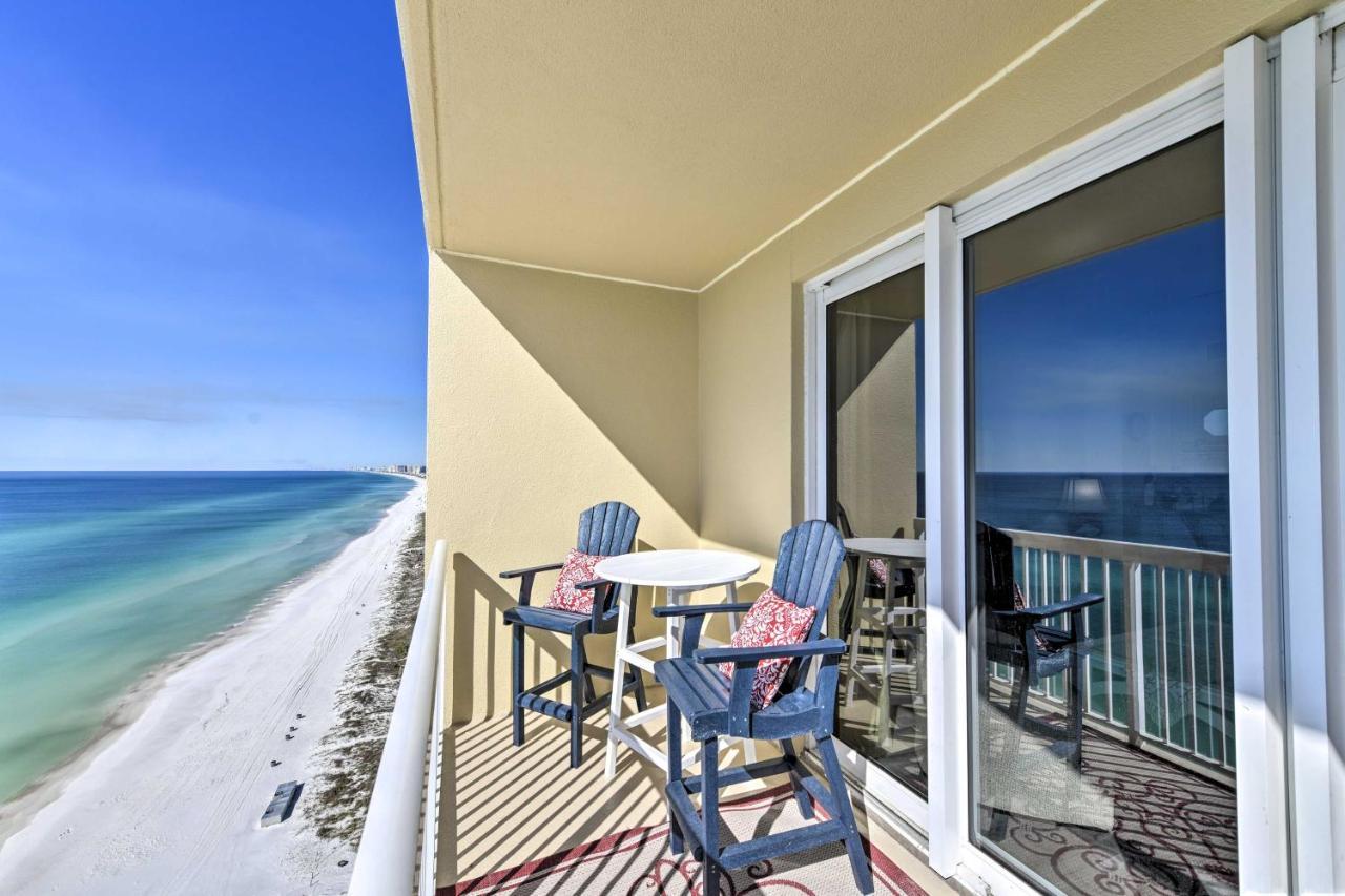 Oceanfront Panama City Beach Condo With Pool Access! Exterior foto