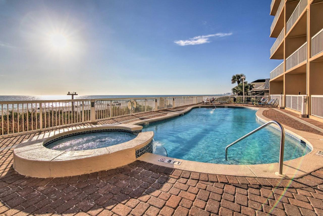Oceanfront Panama City Beach Condo With Pool Access! Exterior foto